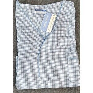 Pajamas By Weldon XL Vintage Men’s 2pc Long Sleeve Long Leg Blue Stripe